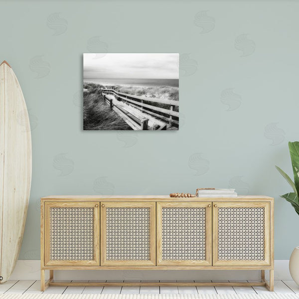 Stupell Industries Graffi*tee Studios | Coastal Boardwalk Landscape Wall Art