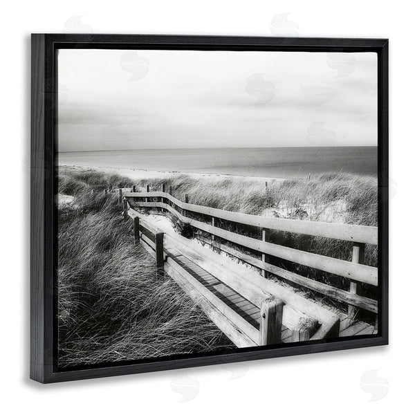 Stupell Industries Graffi*tee Studios | Coastal Boardwalk Landscape Wall Art