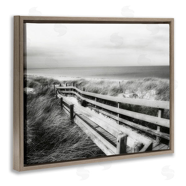 Stupell Industries Graffi*tee Studios | Coastal Boardwalk Landscape Wall Art