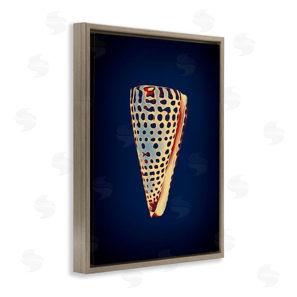 Stupell Industries Graffi*tee Studios | Cone Shell On Blue