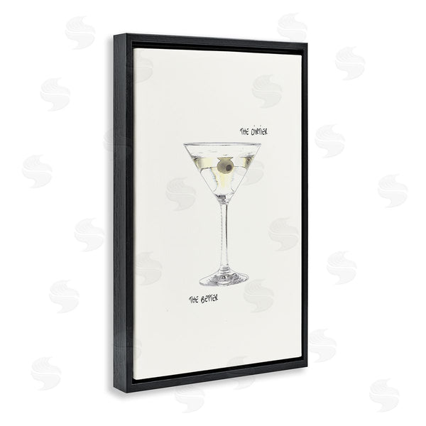 Stupell Industries Graffi*tee Studios | Dirtier The Better Martini