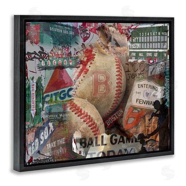 Stupell Industries Graffi*tee Studios | Entering Fenway Baseball Collage Wall Art