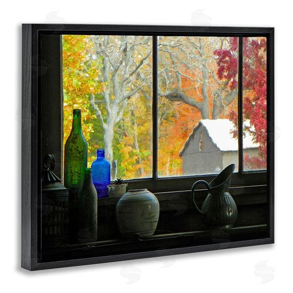 Stupell Industries Graffi*tee Studios | Fall Foliage In Window Wall Art