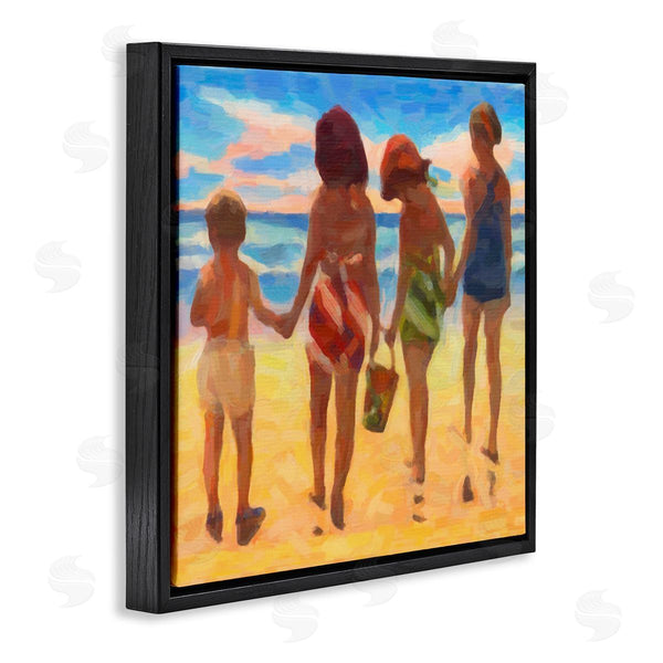 Stupell Industries Graffi*tee Studios | Family Beach Vacation Wall Art