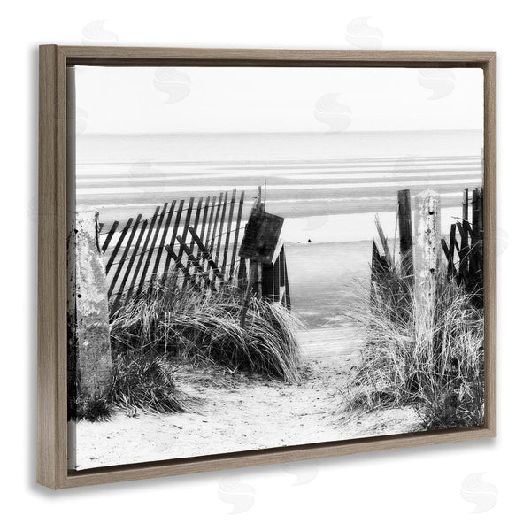 Stupell Industries Graffi*tee Studios | Fenced Beach Path Wall Art