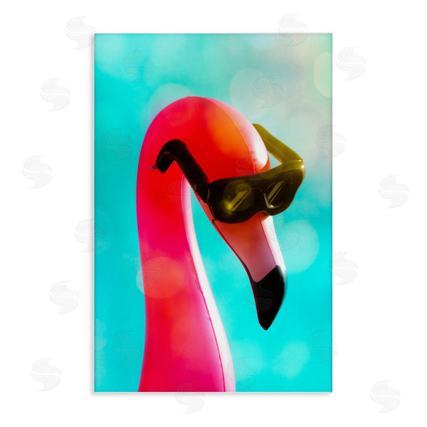 stupell industries Graffi*tee Studios | Flamingo Basking in Bokeh