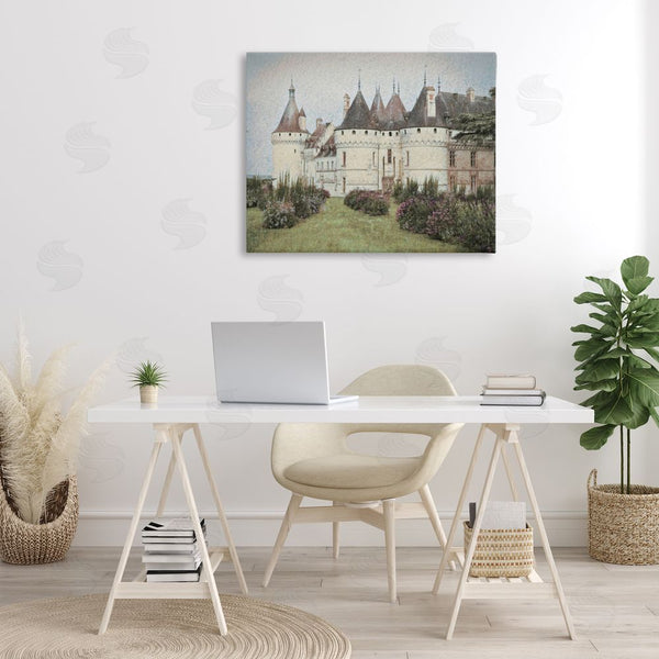 Stupell Industries Graffi*tee Studios | French Castle Landmark Wall Art