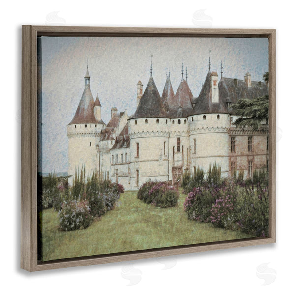 Stupell Industries Graffi*tee Studios | French Castle Landmark Wall Art
