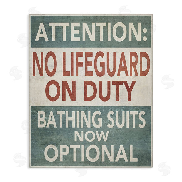 stupell industries Graffi*tee Studios | Funny Bathing Suits Optional Wall Art