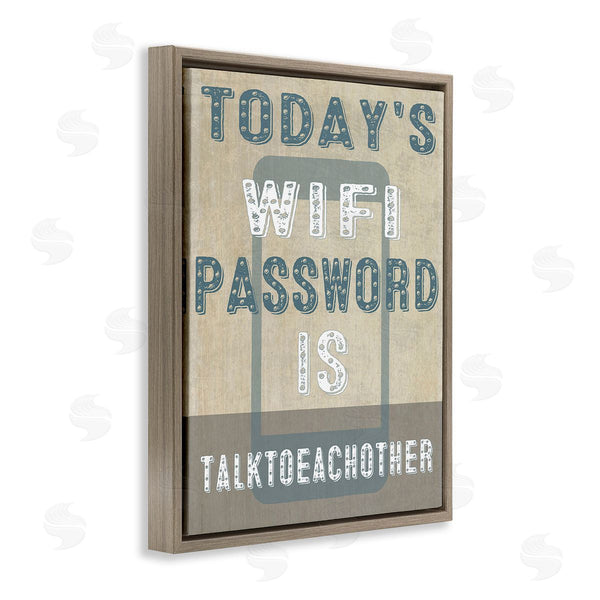 Stupell Industries Graffi*tee Studios | Funny Wi-Fi Password Wall Art
