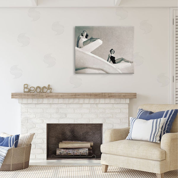 Stupell Industries Graffi*tee Studios | Girls On Diving Boards Wall Art