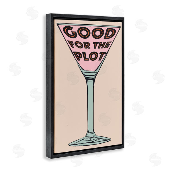 Stupell Industries Graffi*tee Studios | Good For The Plot Cocktail