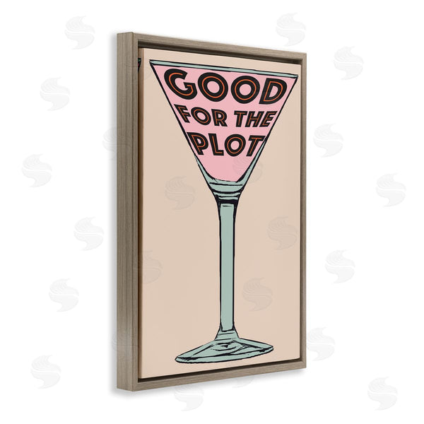 Stupell Industries Graffi*tee Studios | Good For The Plot Cocktail