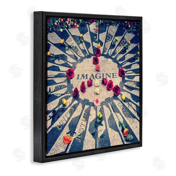 Stupell Industries Graffi*tee Studios | Inspirational Imagine Phrases Wall Art