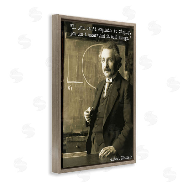 Stupell Industries Graffi*tee Studios | Inspiring Einstein Quote