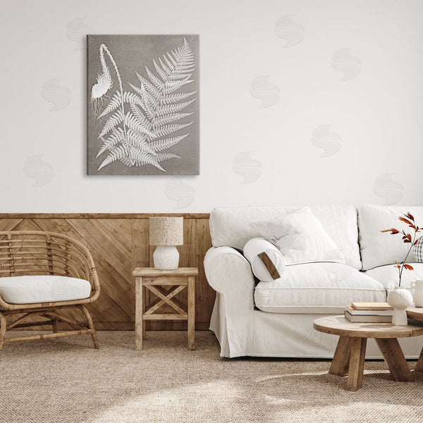 Stupell Industries Graffi*tee Studios | Layered Botanicals Fern Leaves Nature Vegetation Wall Art