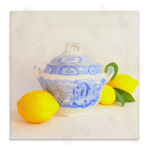 stupell industries Graffi*tee Studios | Lemons & Ornate Pottery Wall Art