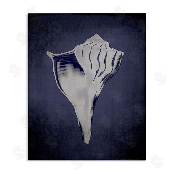 stupell industries Graffi*tee Studios | Lightning Whelk on Indigo