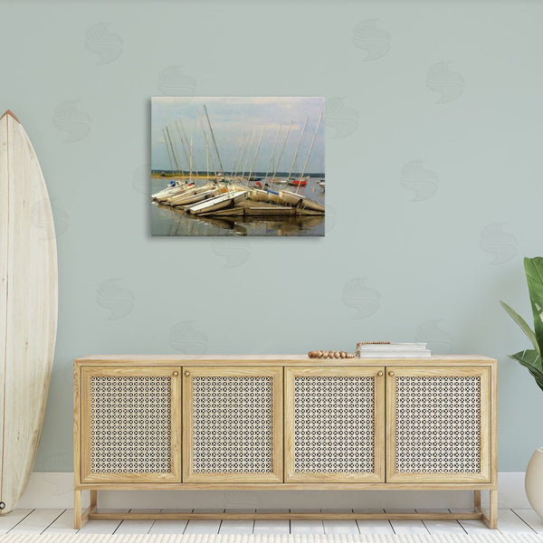 Stupell Industries Graffi*tee Studios | Maritime Docked Boats Wall Art