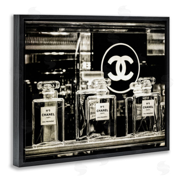 Stupell Industries Graffi*tee Studios | Monochrome Perfumes Display Wall Art