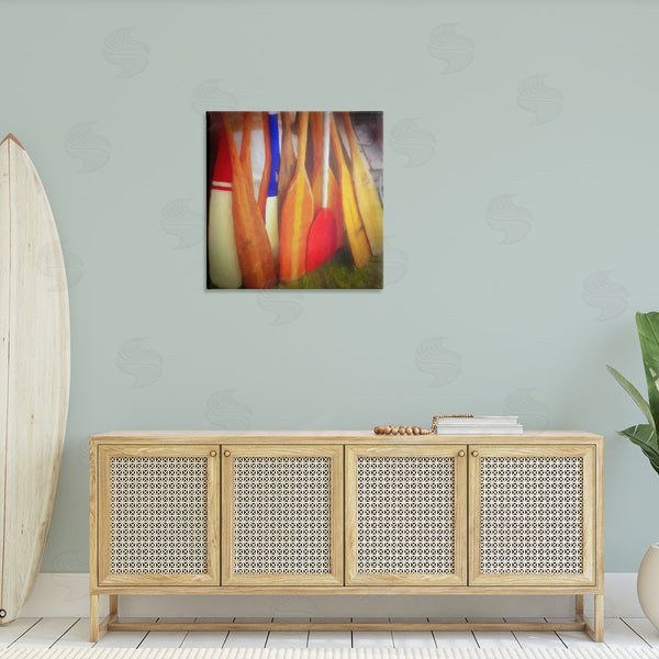 Stupell Industries Graffi*tee Studios | Nautical Boating Oars Wall Art