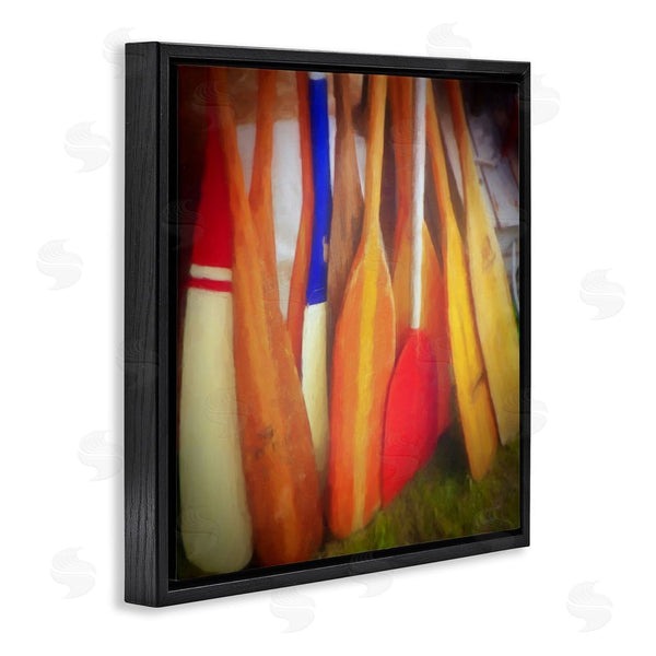 Stupell Industries Graffi*tee Studios | Nautical Boating Oars Wall Art