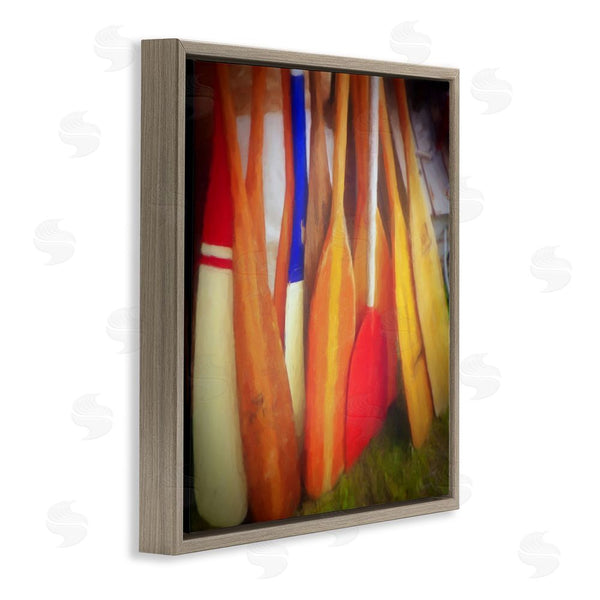 Stupell Industries Graffi*tee Studios | Nautical Boating Oars Wall Art