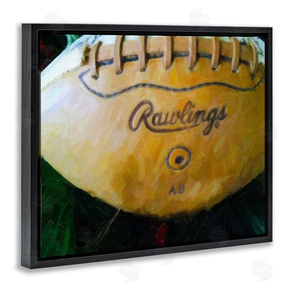 Stupell Industries Graffi*tee Studios | Painterly Team Football Wall Art
