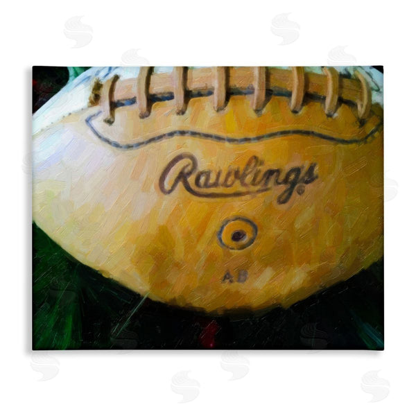stupell industries Graffi*tee Studios | Painterly Team Football Wall Art