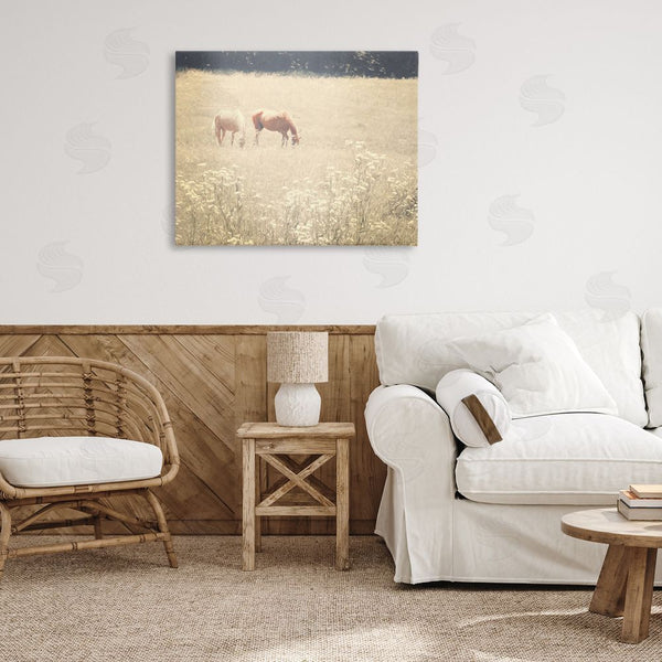 Stupell Industries Graffi*tee Studios | Pair Of Horses Grazing Wall Art