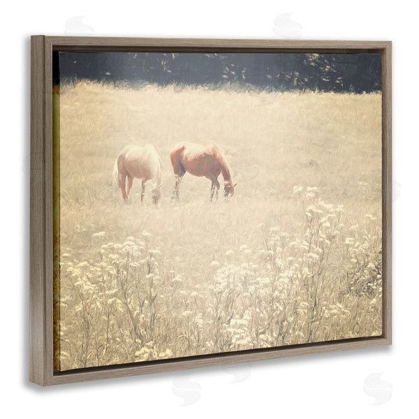 Stupell Industries Graffi*tee Studios | Pair Of Horses Grazing Wall Art
