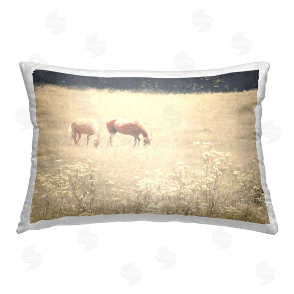 stupell industries Graffi*tee Studios | Pair of Horses Grazing