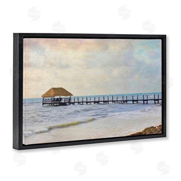 Stupell Industries Graffi*tee Studios | Paradise Pier Shoreline Wall Art