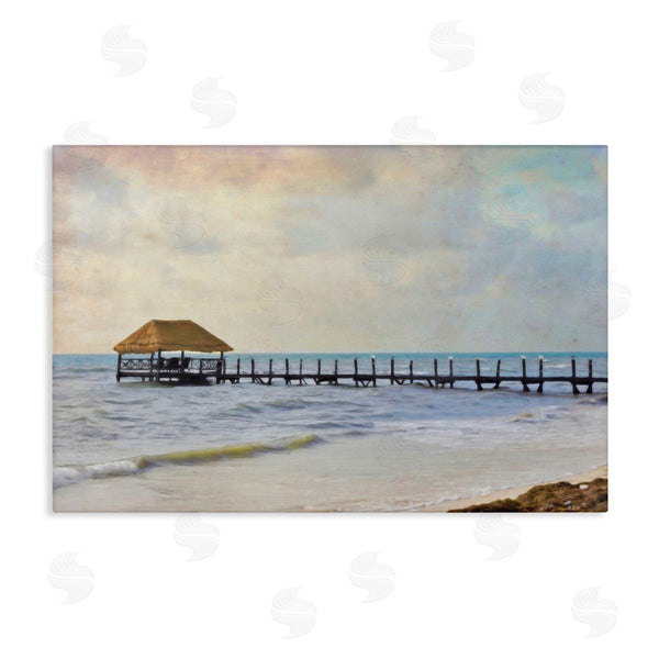 stupell industries Graffi*tee Studios | Paradise Pier Shoreline Wall Art