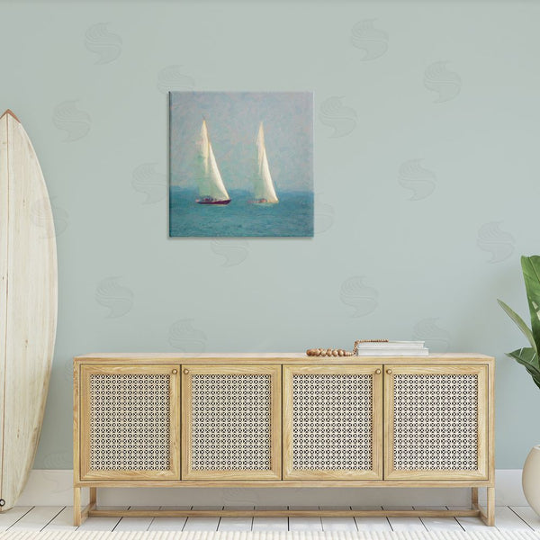Stupell Industries Graffi*tee Studios | People On Sailing Boats Wall Art
