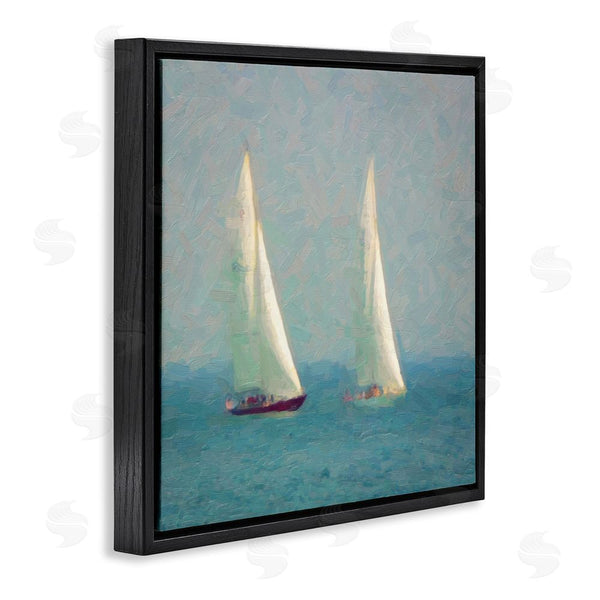 Stupell Industries Graffi*tee Studios | People On Sailing Boats Wall Art