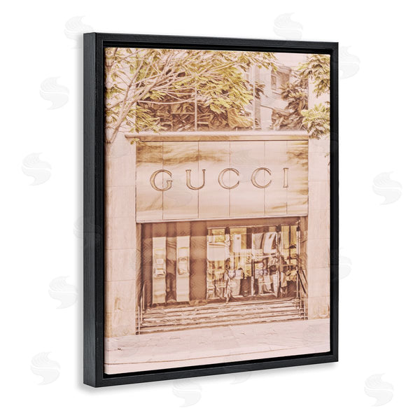 Stupell Industries Graffi*tee Studios | Pink Designer Storefront