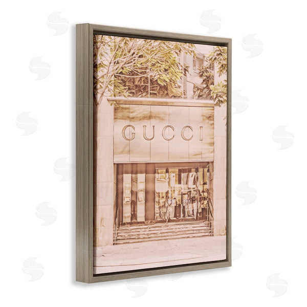Stupell Industries Graffi*tee Studios | Pink Designer Storefront