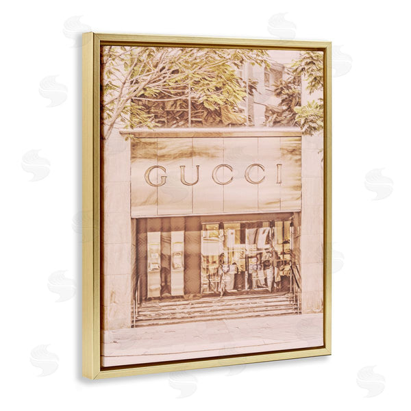 Stupell Industries Graffi*tee Studios | Pink Designer Storefront