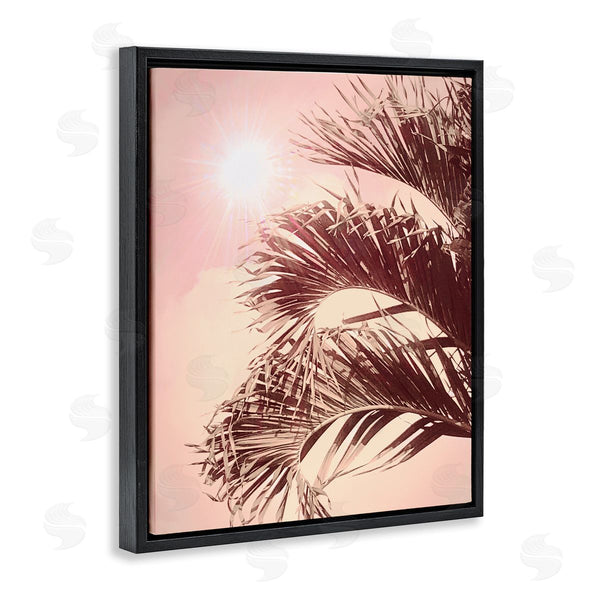 Stupell Industries Graffi*tee Studios | Pink Sunlit Palm Fronds Wall Art