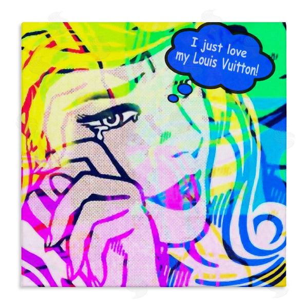 stupell industries Graffi*tee Studios | Pop Comic Style Glam Wall Art