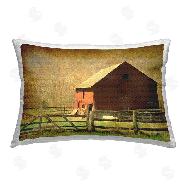 Stupell Industries Graffi*tee Studios | Red Barn Distressed Pattern