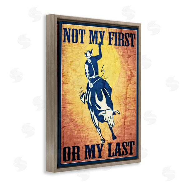 Stupell Industries Graffi*tee Studios | Rodeo Cowboy Phrase Wall Art