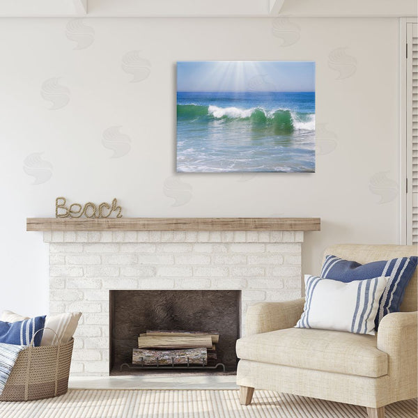 Stupell Industries Graffi*tee Studios | Rolling Ocean Waves Photography Wall Art