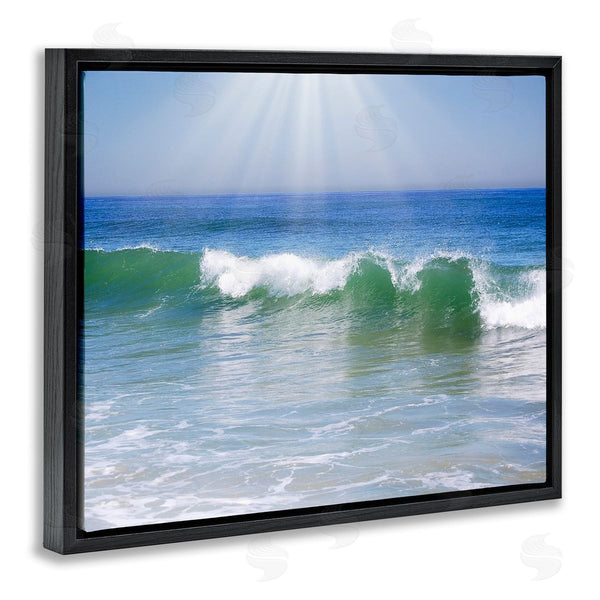 Stupell Industries Graffi*tee Studios | Rolling Ocean Waves Photography Wall Art