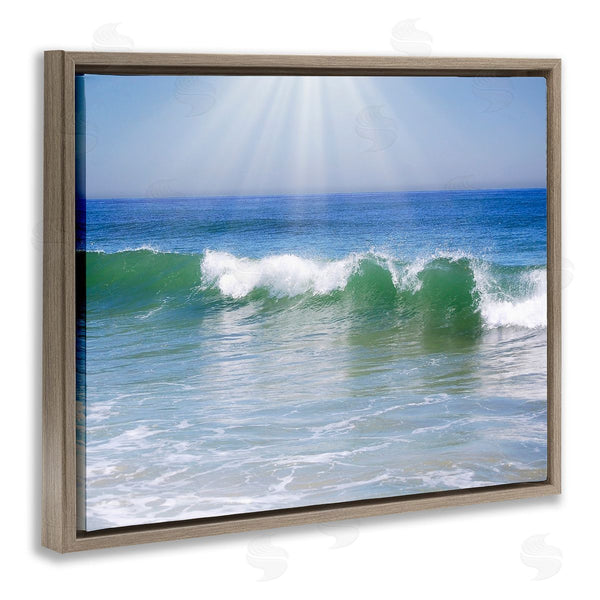 Stupell Industries Graffi*tee Studios | Rolling Ocean Waves Photography Wall Art