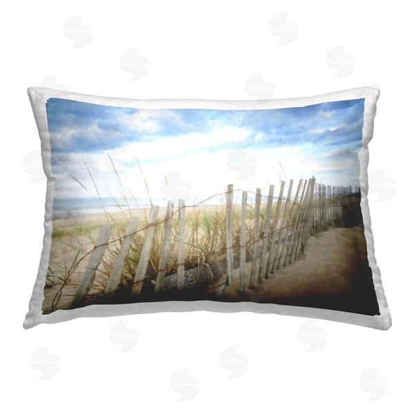 stupell industries Graffi*tee Studios | Rustic Beach Fence