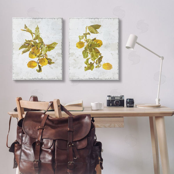 Stupell Industries Graffi*tee Studios | Rustic Lemons & Leaves Wall Art