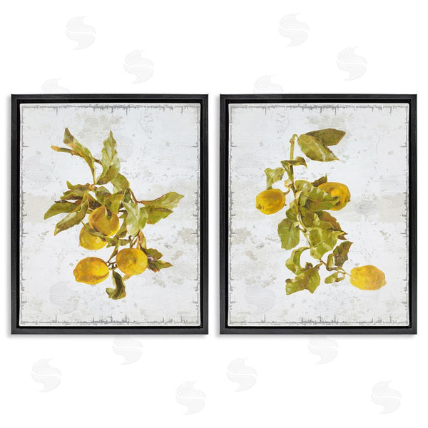 Stupell Industries Graffi*tee Studios | Rustic Lemons & Leaves Wall Art