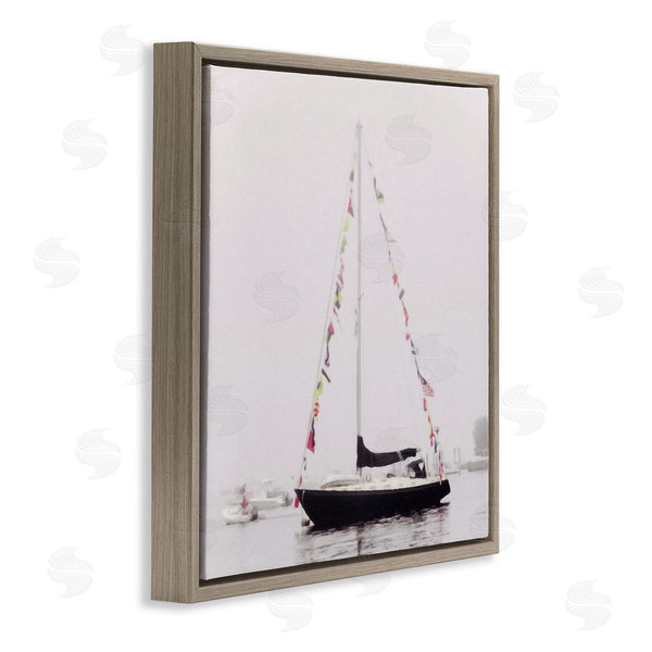 Stupell Industries Graffi*tee Studios | Sail Flags In Harbor Wall Art